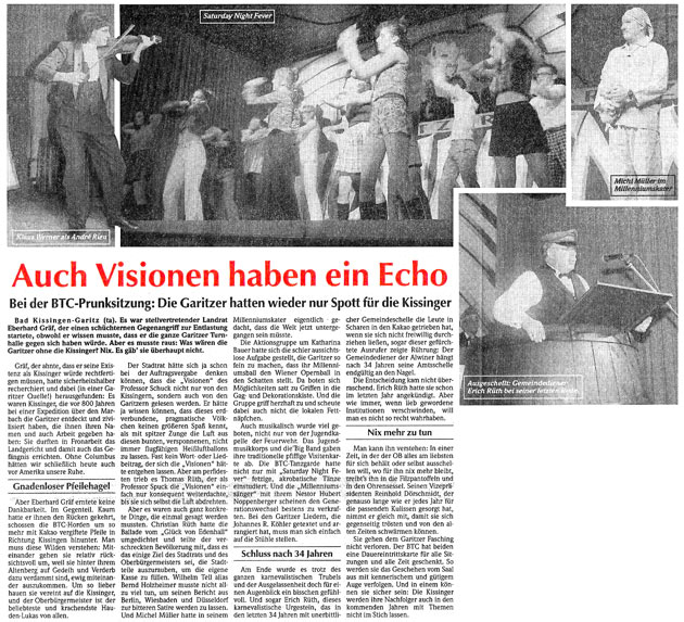 Auch Visionen haben ein Echo