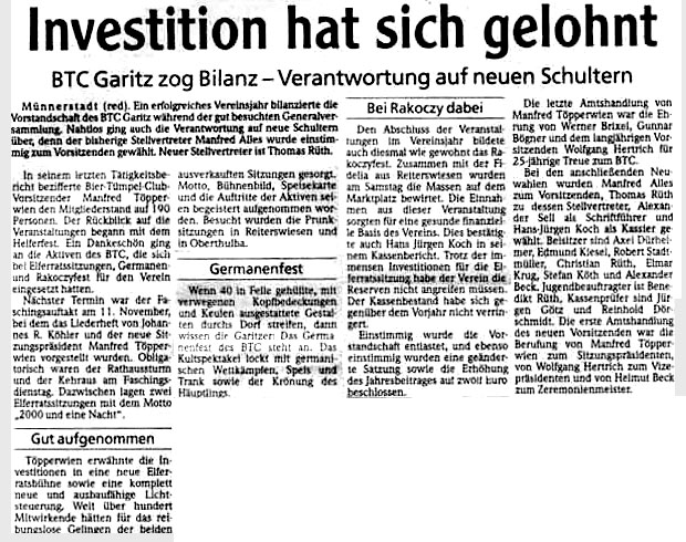 Investition hat sich gelohnt