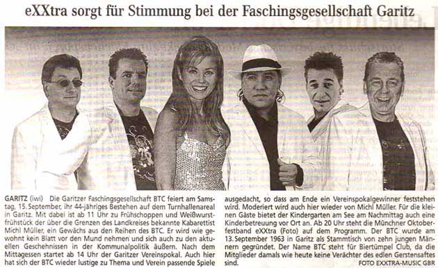 exxtra sorgt für Stimmung