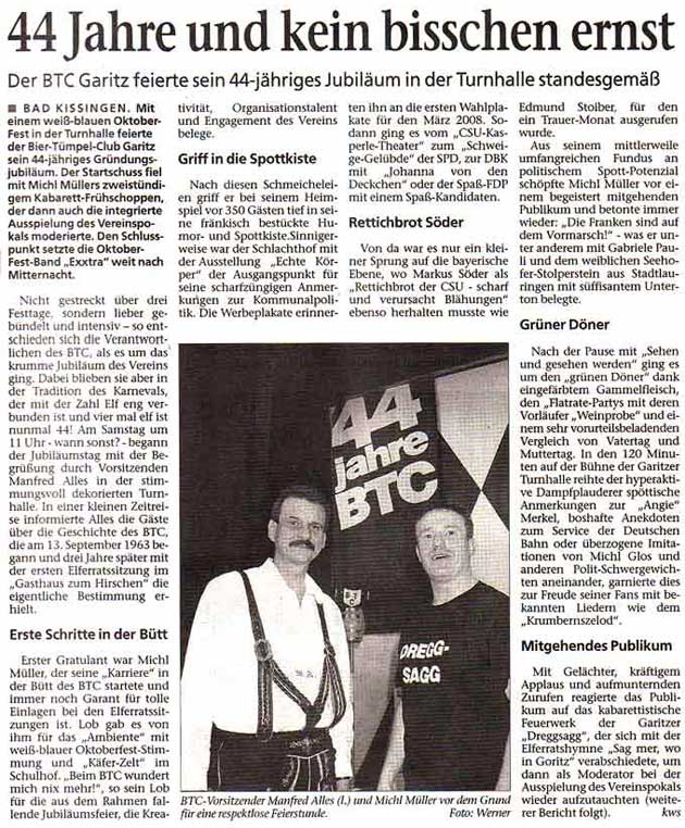 44 Jahre und kein bisschen ernst