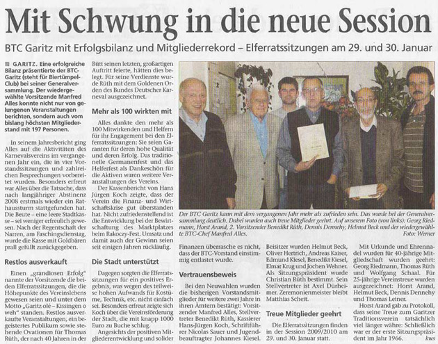 Mit Schwung in die neue Session