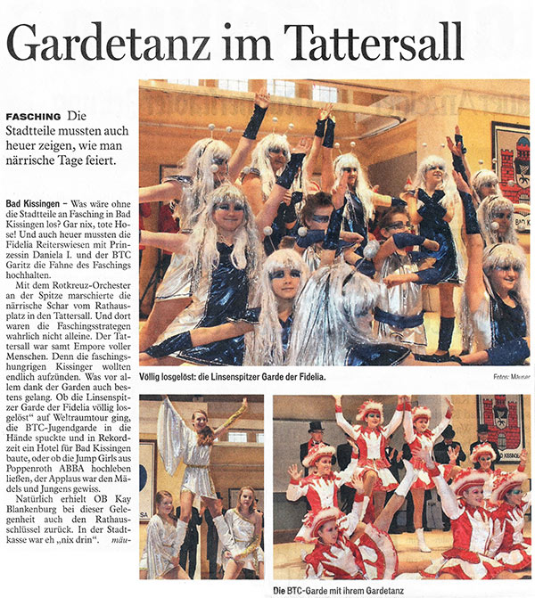 Gardetanz im Tattersall