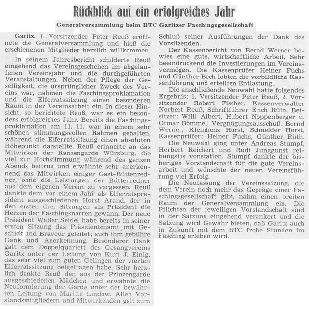 Rückblick auf ein erfolgreiches Jahr