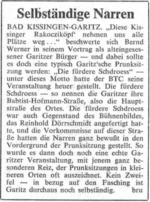 Selbstständige Narren