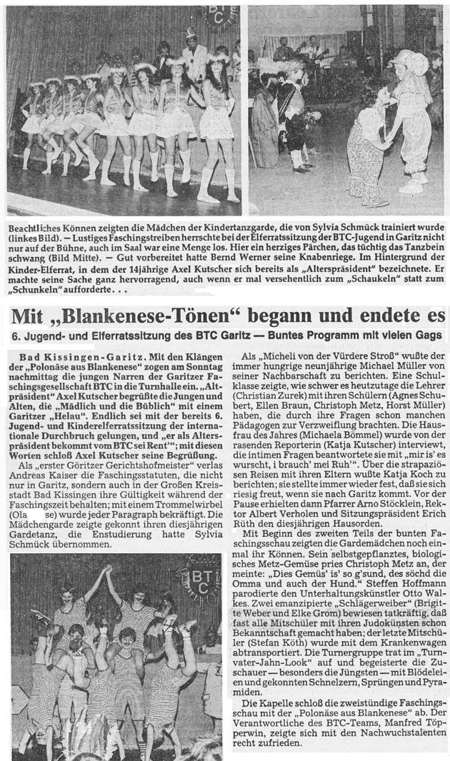 Mit Blankenese Tönen begann und endete es