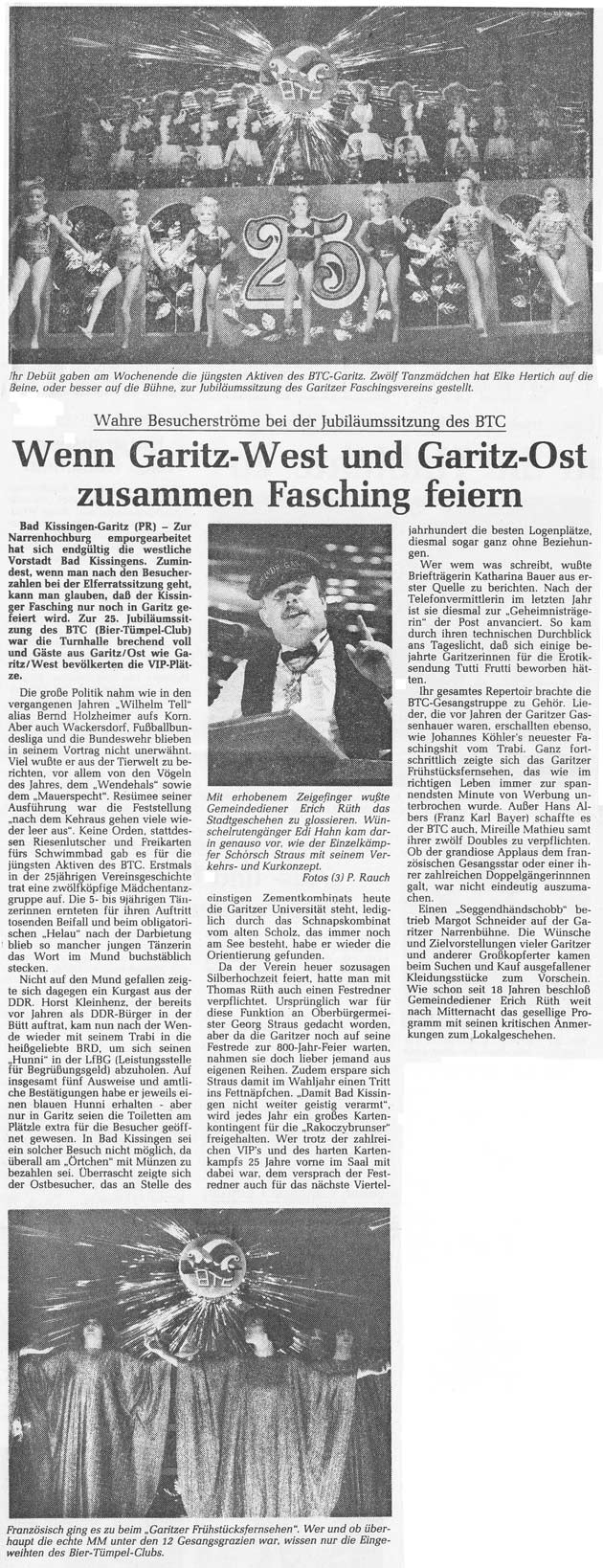 Wenn Garitz-West und Garitz-Ost...