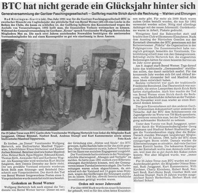 BTC hat nicht gerade ein Glücksjahr hinter sich